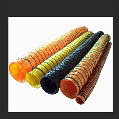 生產PVC阻燃防靜電礦用正壓風筒、正壓導風筒采用圓筒供應